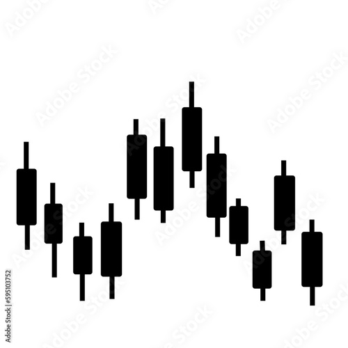 Forex Chart Silhouette