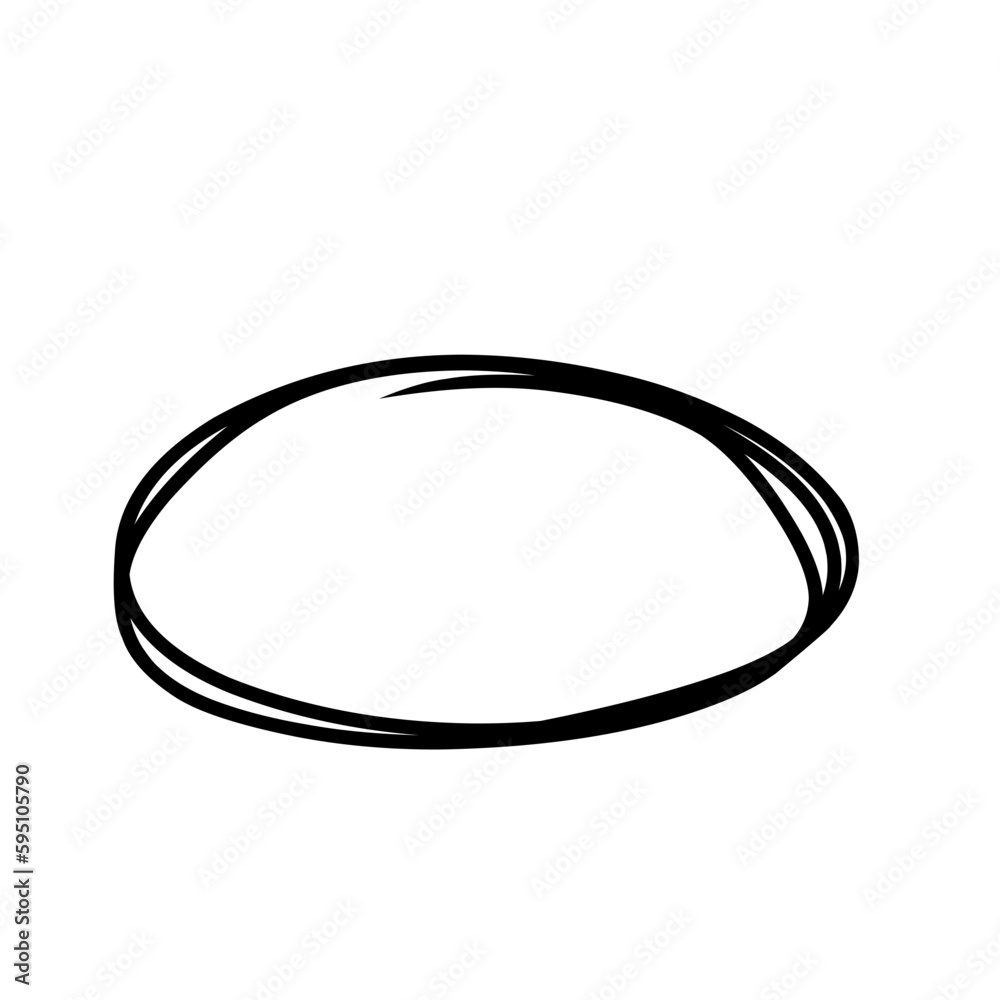 Handrawn scribble circle.oval marker.circle buble Handrawn scribble circle.oval marker.circle buble