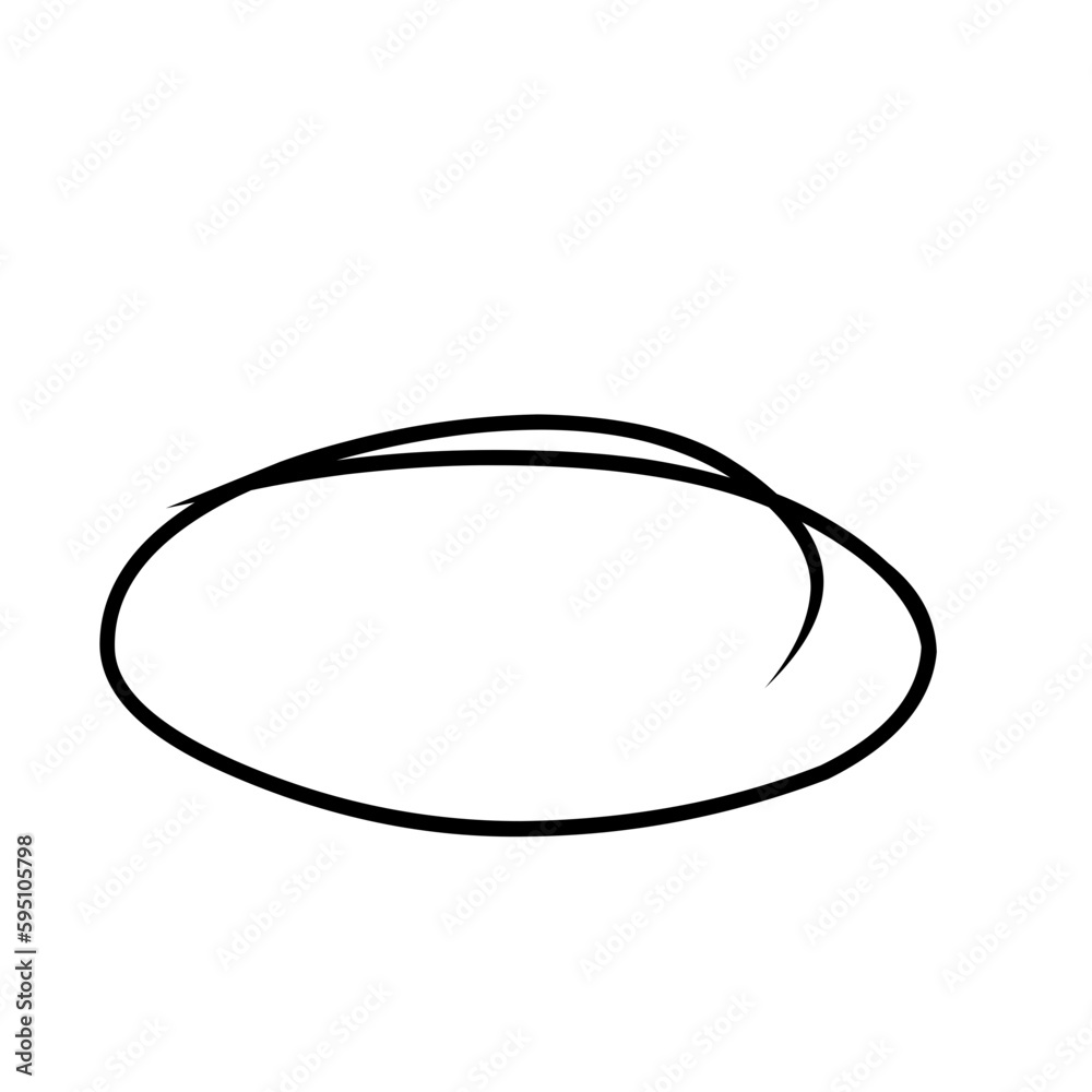 Handrawn scribble circle.oval marker.circle buble Handrawn scribble circle.oval marker.circle buble