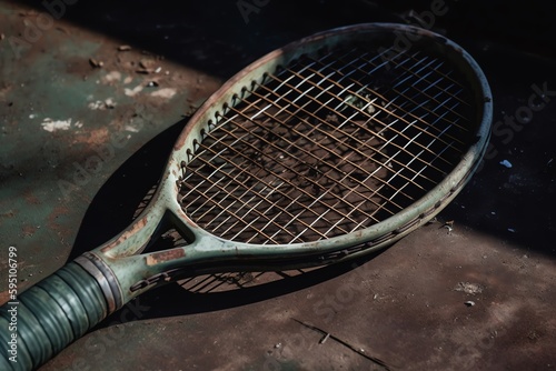A racket for tennis. Generative AI