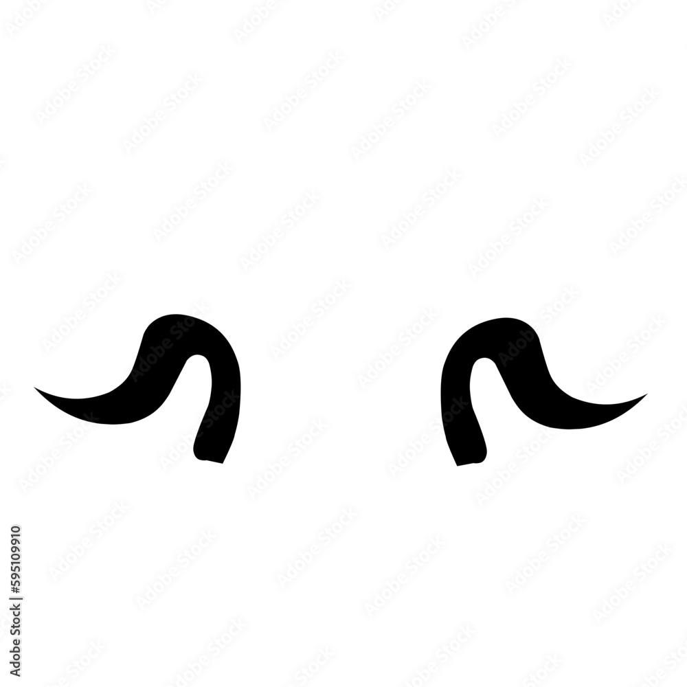 Silhouette Devil Horns Silhouette Devil Horns