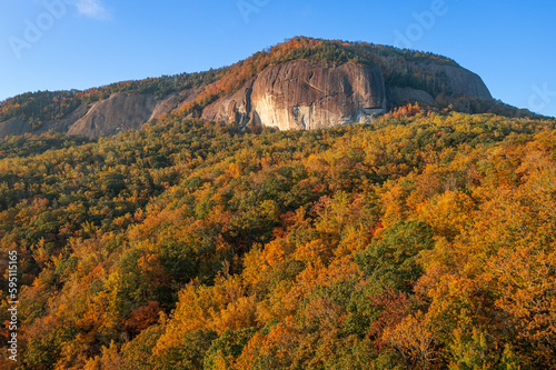 Pisgah National Forest, North Carolina, USA at Looking Glass Rock d