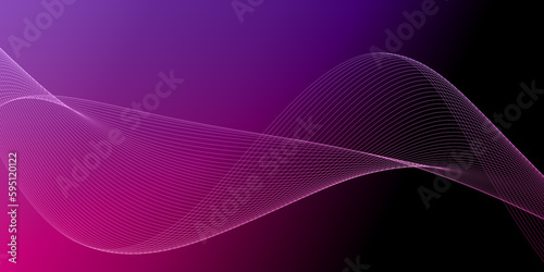 abstract purple wave background