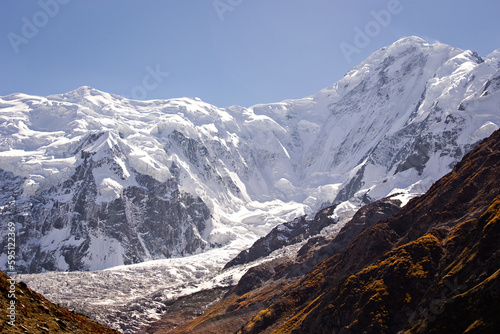 Summit of Nanga Parbat mountain  base camp trek  Pakistan