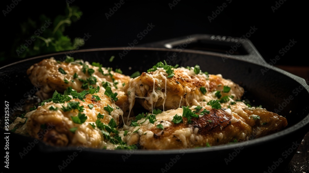 Sizzling Garlic Parmesan Chicken Wings