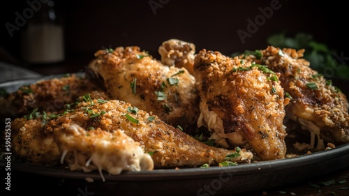 Mouthwatering Garlic Parmesan Chicken Wings