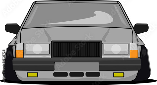 Φωτογραφία Wide stance drift car