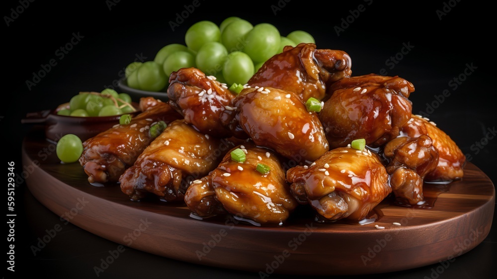 Sticky Teriyaki Chicken Wings Sticky Teriyaki Chicken Wings