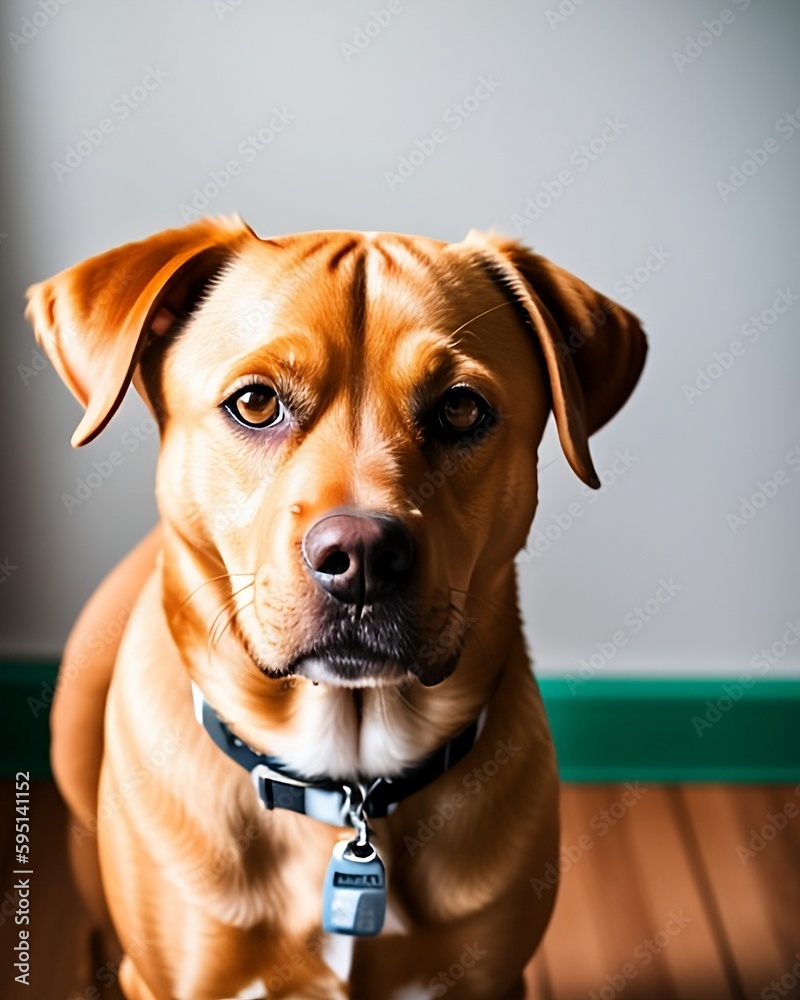 portrait of a dog