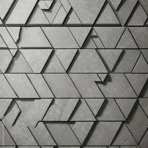 Sci-Fi style panel background. Generative ai