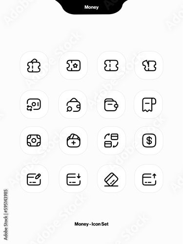 Money Icon Set