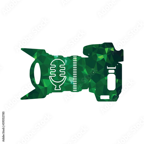 Camera  Podcast Illustration Vector Graphic Perfect to use for Technology Company