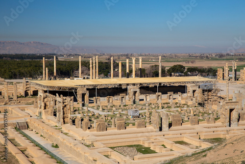 Hall of Hundred Columns of Persepolis, Iran