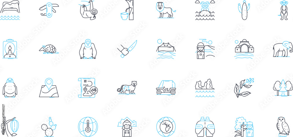 Environment linear icons set. Sustainability, Pollution, Conservation, Recycling, Climate, Biodiversity, Ecosystem line vector and concept signs. Renewable,Carbon,Greenhouse outline illustrations Environment linear icons set. Sustainability, Pollution, Conservation, Recycling, Climate, Biodiversity, Ecosystem line vector and concept signs. Renewable,Carbon,Greenhouse outline illustrations