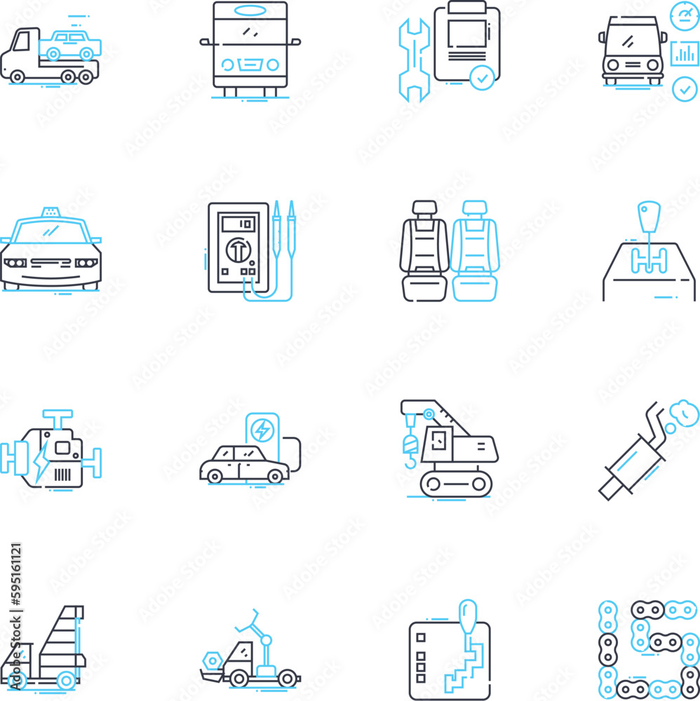 Auto exhibition linear icons set. Innovations, Design, Performance, Luxury, Sustainability, Speed, Efficiency line vector and concept signs. Showrooms,Safety,Classics outline illustrations Auto exhibition linear icons set. Innovations, Design, Performance, Luxury, Sustainability, Speed, Efficiency line vector and concept signs. Showrooms,Safety,Classics outline illustrations