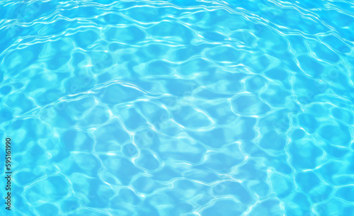 プールの水面  pool water surface Generative AI  © happy Wu 