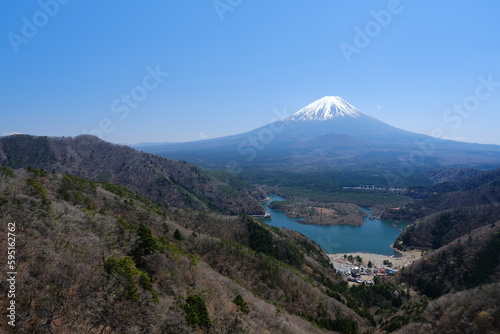 【山梨県】三方分山 展望スポットからの富士山