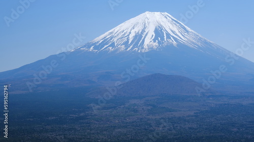 【山梨県】三方分山 展望スポットからの富士山