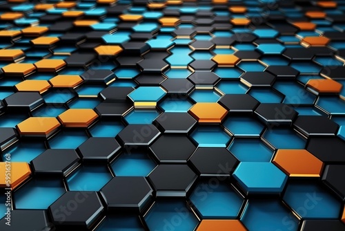 honeycomb lacquered backgro...