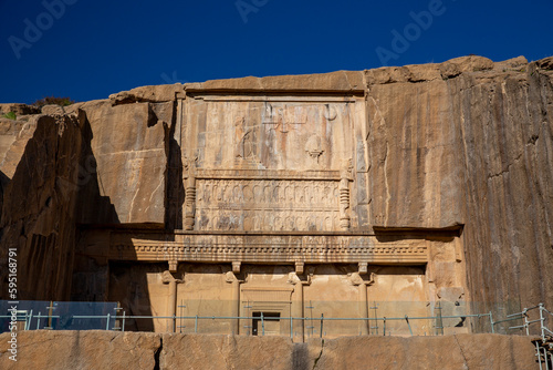 Tomb of Artaxerxes II  Persepolis  Iran