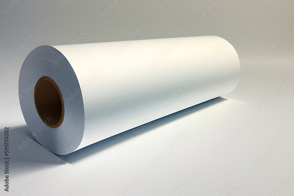 roll of white paper