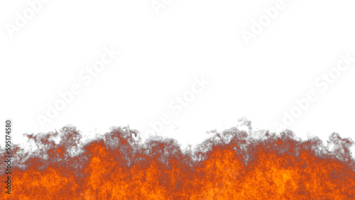 Fire abstract on alpha channel © VFX1988