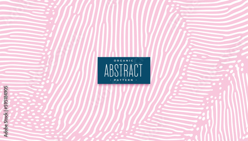maze inspired abstract organic pattern banner for backdrop