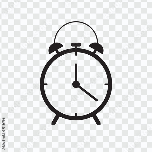 Time and clock icon. vector Illustration
