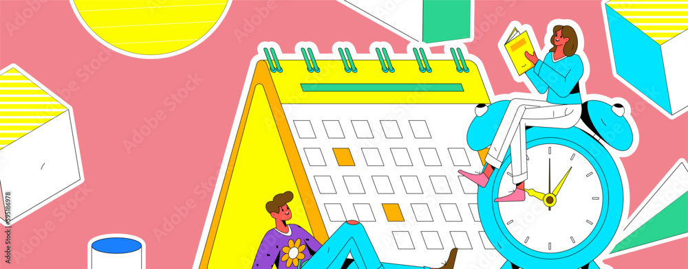 Education learning people flat vector concept hand drawn illustration
Education learning people flat vector concept hand drawn illustration