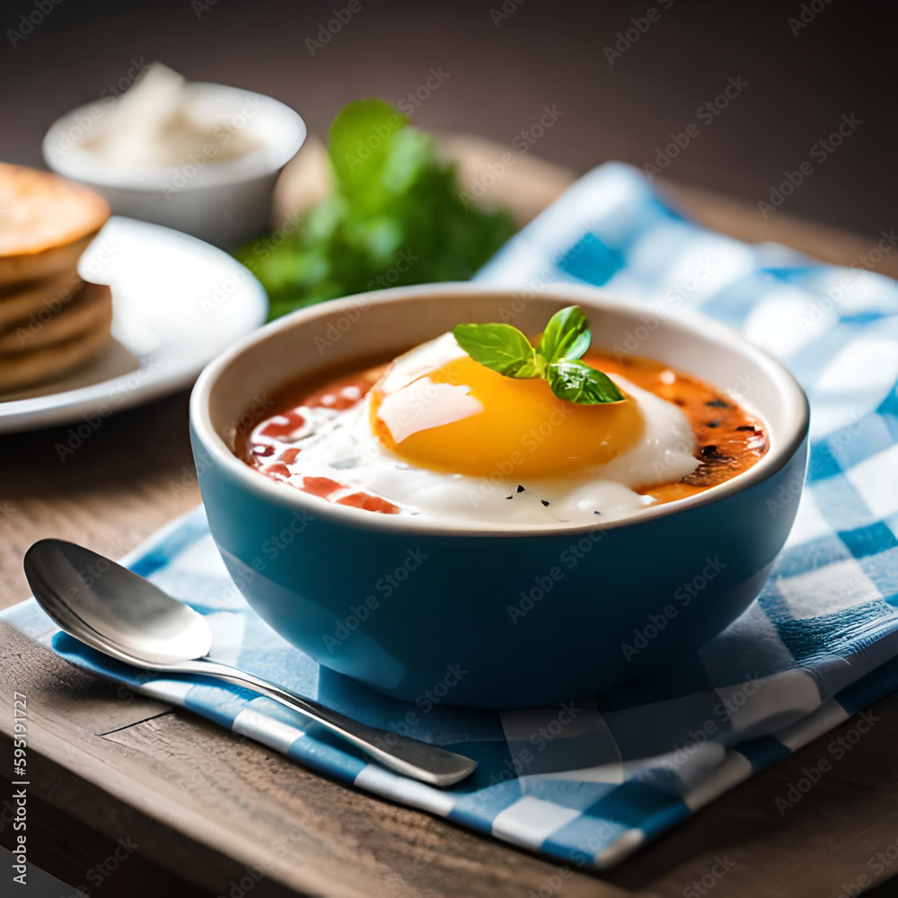 Dinner hearth shape fried eggs sausages salmon ai generated Dinner hearth shape fried eggs sausages salmon ai generated