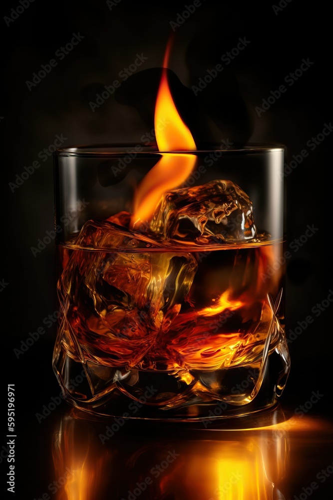 Flaming Twist: The Captivating Old Fashioned Cocktail