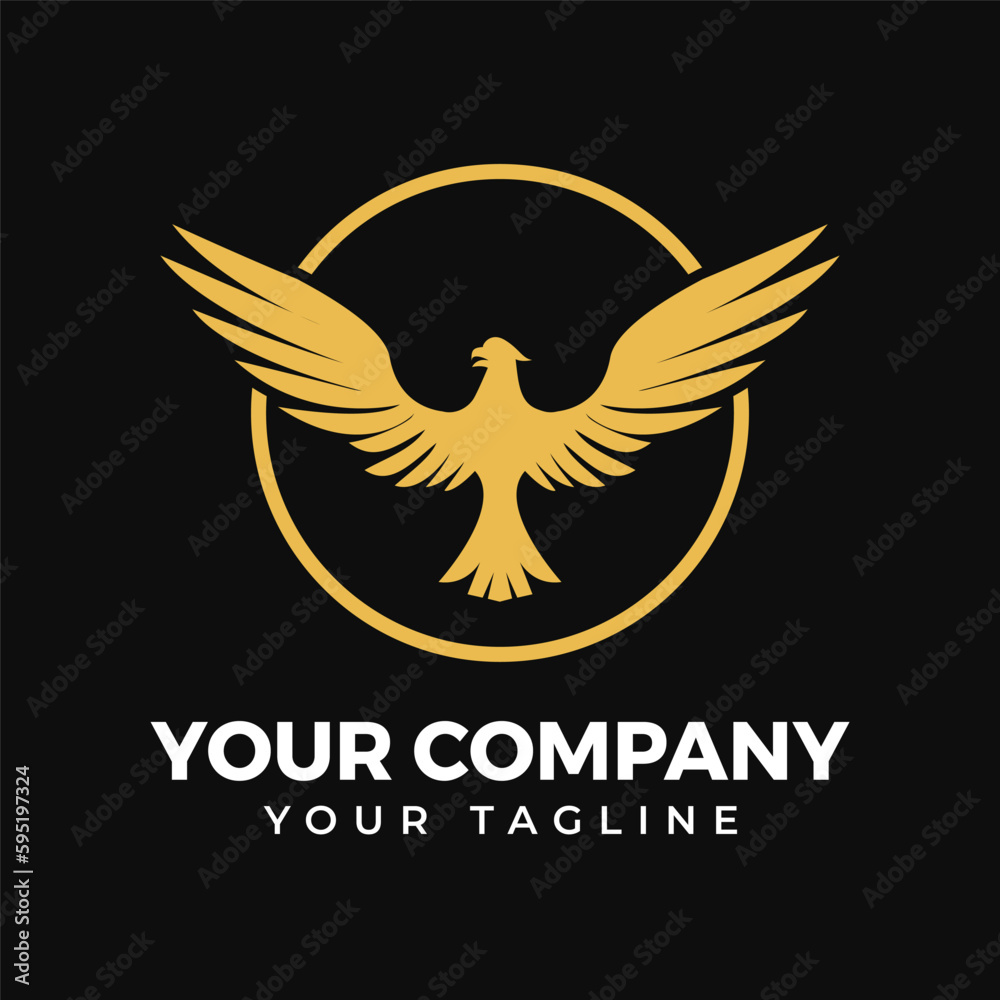 Fototapeta premium Phoenix Logo Design 