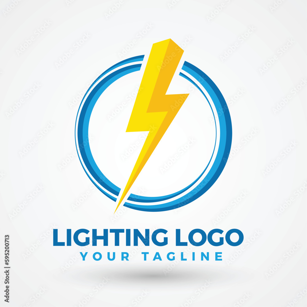 Lightening Logo Design