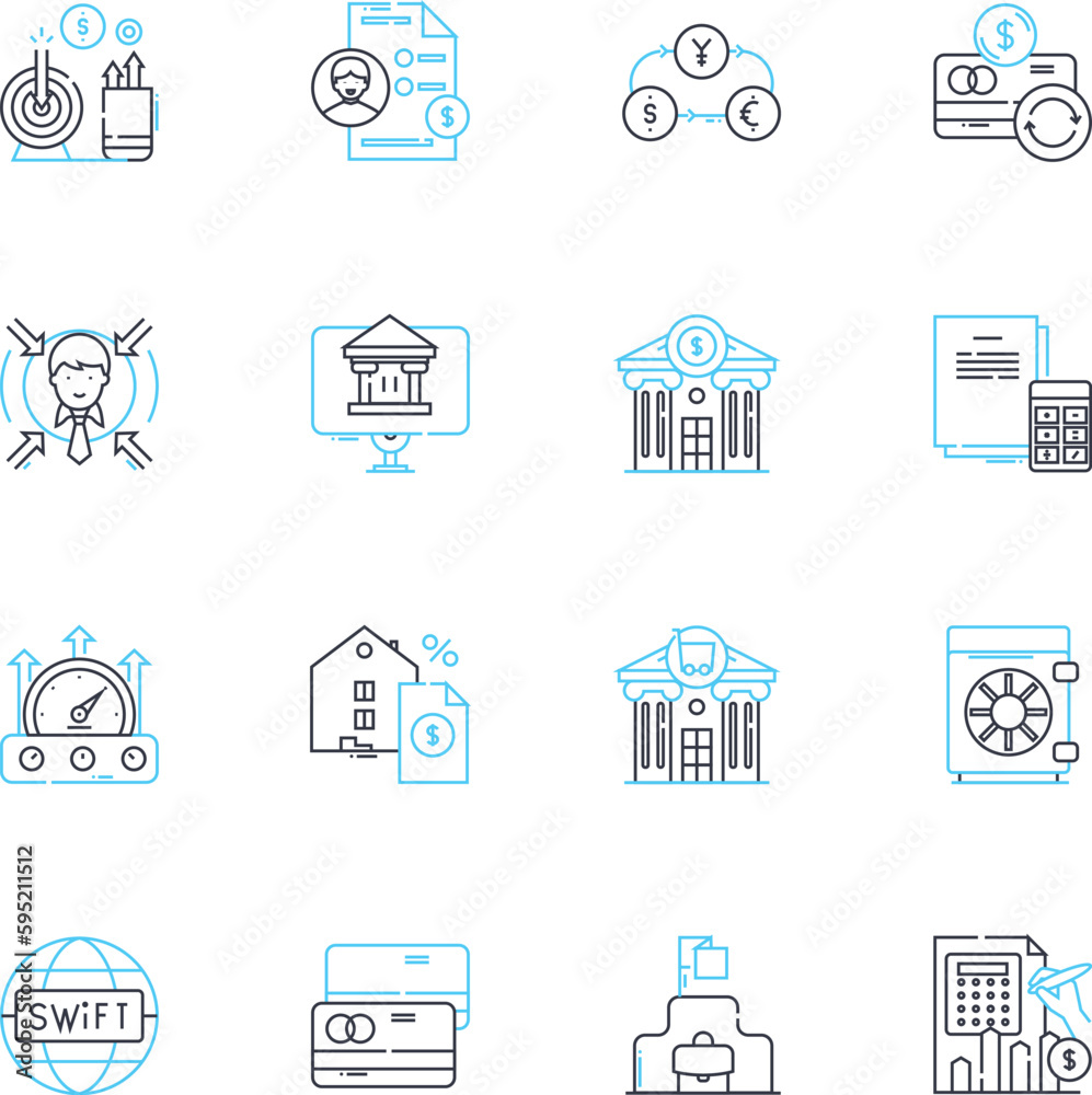 Data evaluation linear icons set. Analysis, Assessment, Scrutiny, Interpretation, Classification, Categorization, Examination line vector and concept signs. Audit,Validation,Verification outline Data evaluation linear icons set. Analysis, Assessment, Scrutiny, Interpretation, Classification, Categorization, Examination line vector and concept signs. Audit,Validation,Verification outline