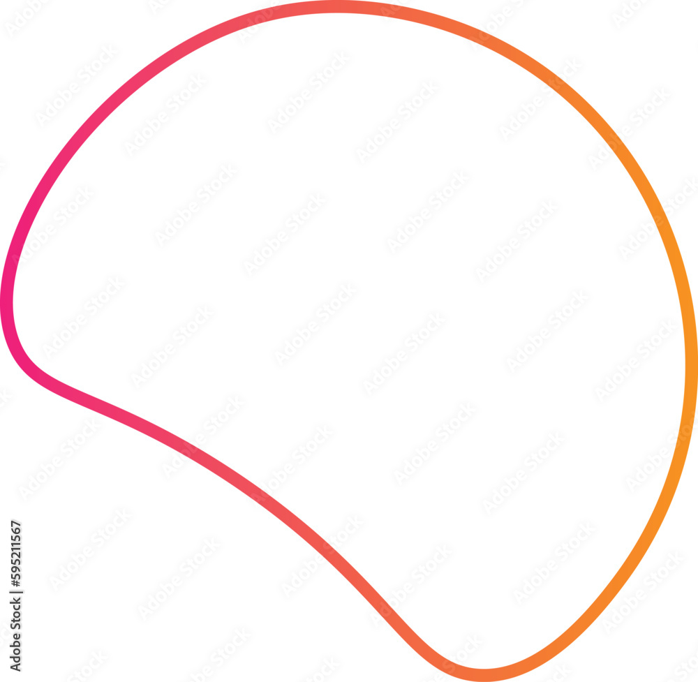 Gradient blob lines shape abstract color with line vector illustration isolated on transparent background. Gradient blob lines shape abstract color with line vector illustration isolated on transparent background.