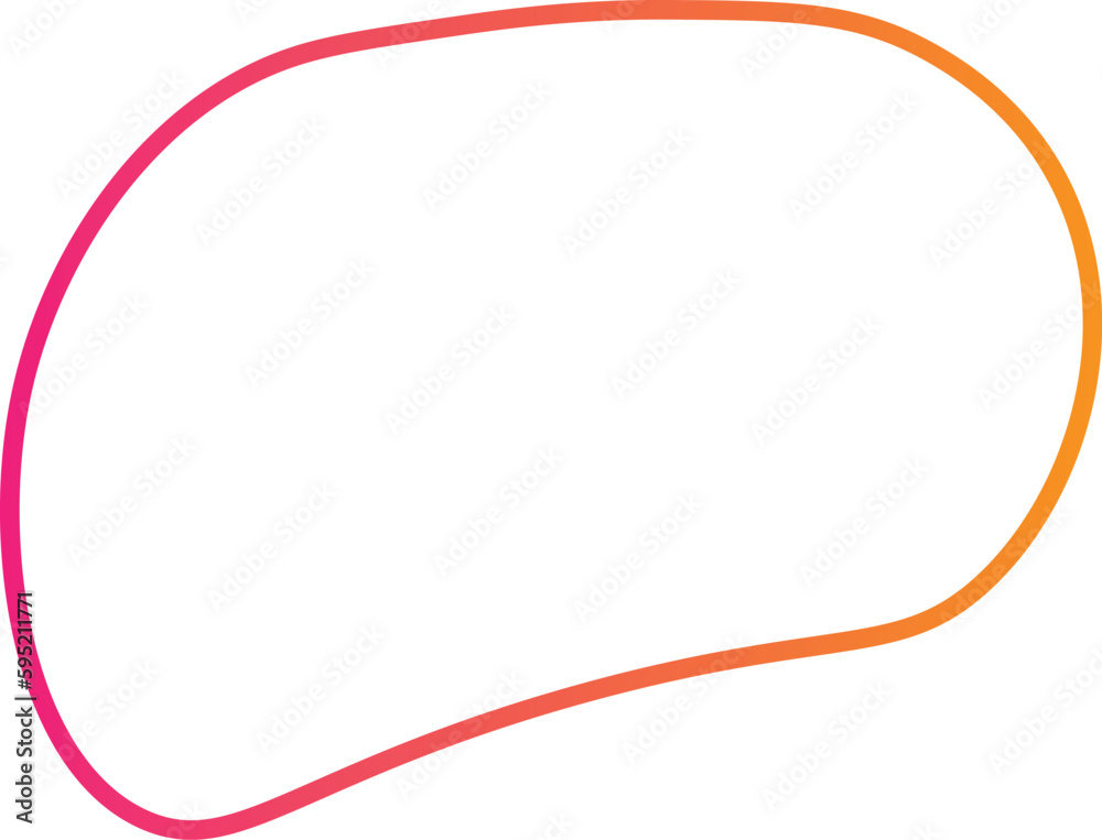 Gradient blob lines shape abstract color with line vector illustration isolated on transparent background. Gradient blob lines shape abstract color with line vector illustration isolated on transparent background.
