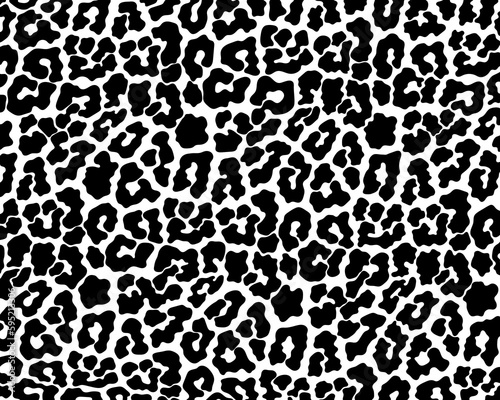 Vector black cheetah print pattern animal seamless. Cheetah skin abstract for printing  cutting  and crafts Ideal for mugs  stickers  stencils  web  cover  wall stickers  home decorate and more.