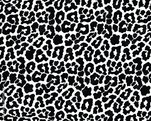 Vector black cheetah print pattern animal seamless. Cheetah skin abstract for printing, cutting, and crafts Ideal for mugs, stickers, stencils, web, cover, wall stickers, home decorate and more.