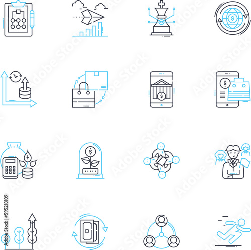 Social nerk linear icons set. Community  Connectivity  Interaction  Shareability  Virality  Nerk  Friendship line vector and concept signs. Relationships Communication Engagement outline illustrations