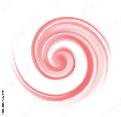 Abstract vector spiral background crimson colour