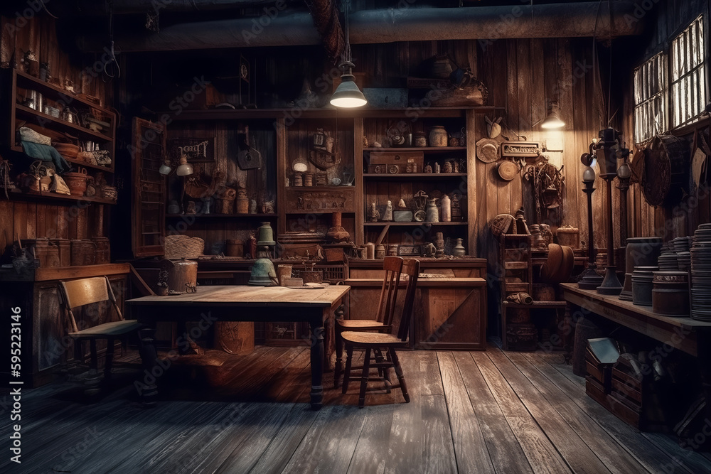Step back in time to a vintage wood workshop, where the aroma of sawdust and the sound of craftsmen at work evoke a sense of nostalgia and appreciation for traditional craftsmanship.
