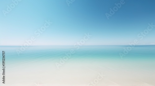 Beautiful Holiday summer sand beach tropical beach and sea Background © aporn