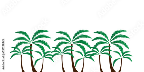 abstract tropics palm background