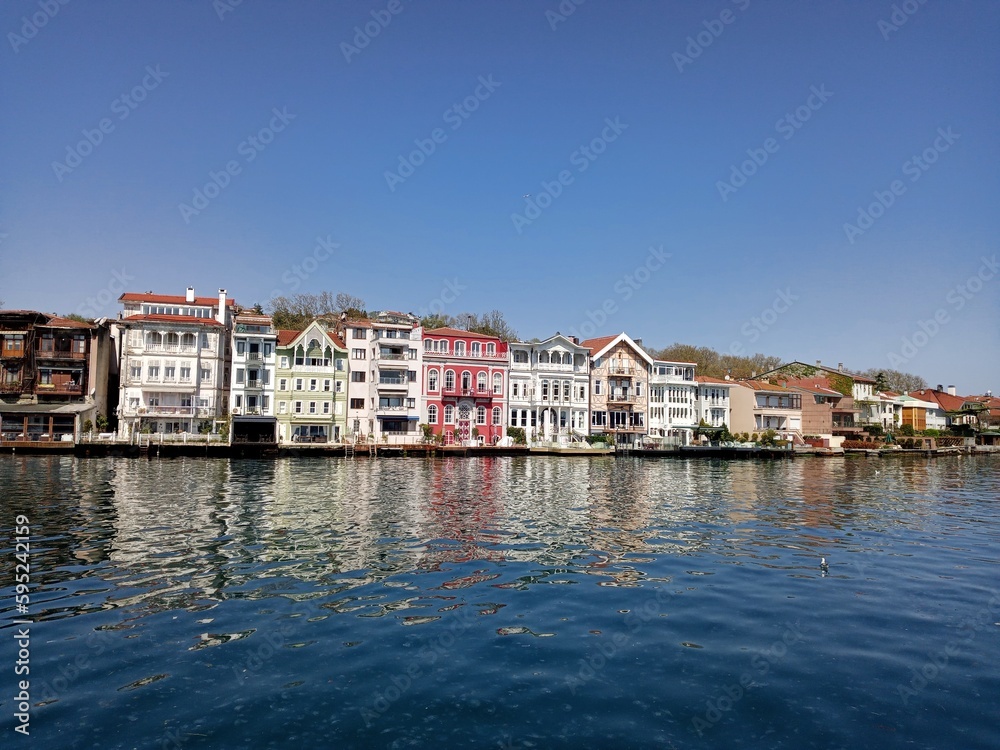 İstanbul, frühlingshafte Farben, April 2023, Bosporus 