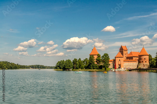 Trakai Island Castle Trakai Island Castle was built in several phases. During the first phase, in the second half of the 14th c photo