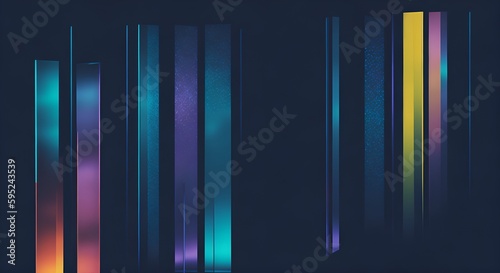 Fondo digital futurista de cristales de colores degradados