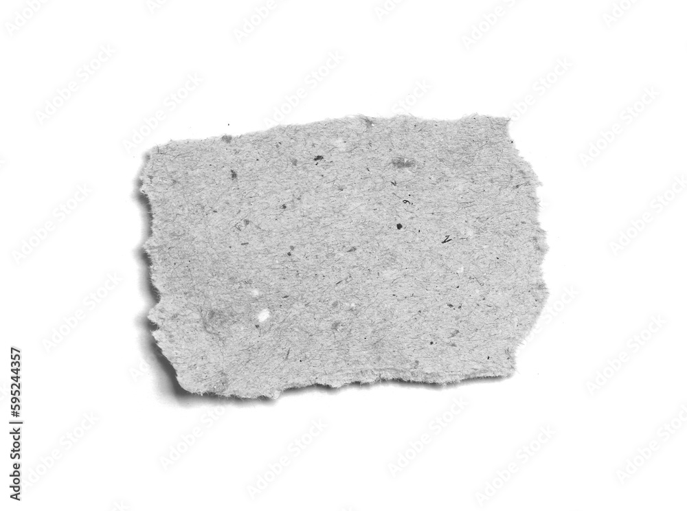 ripped paper on white background and have copy space for design in your work. ripped paper on white background and have copy space for design in your work.