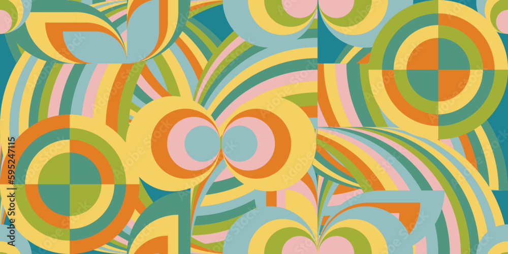 Abstract geometric seamless pattern Abstract geometric seamless pattern