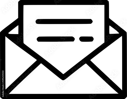 Email icon vector symbol design illustration