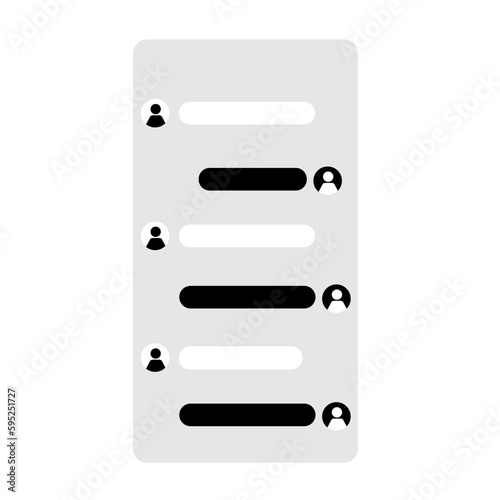 Chat Illustration Images, 
Chat Illustration Sketch, chat wireframe 